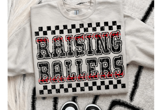 Baseball Mom SVG: Raising Ballers SVG