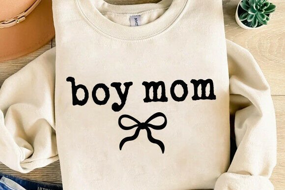 Boy Mom SVG, Mother’s Day SVG PNG