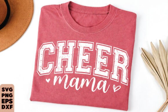 Cheer Mama SVG PNG, Cheerleading Mom SVG