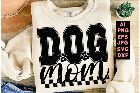Dog Mom SVG, Heart, Dog Lover PNG