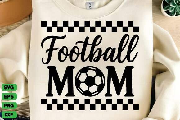 Football Mom SVG, Game Day SVG, Pom Png