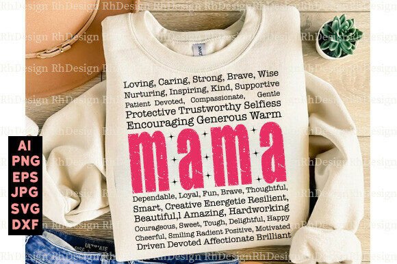 Mama Words SVG PNG: A Designer's Real-Stitch Review