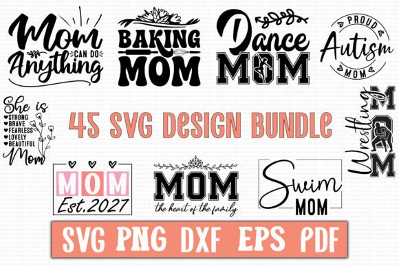Mom SVG Designs Bundle 01