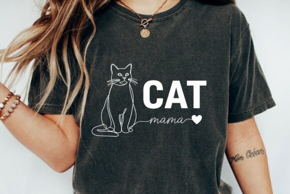 Mothers Day Gift for Cat Mom Svg_1775299