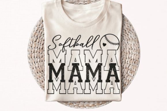 Softball Mama SVG, Softball Mom SVG