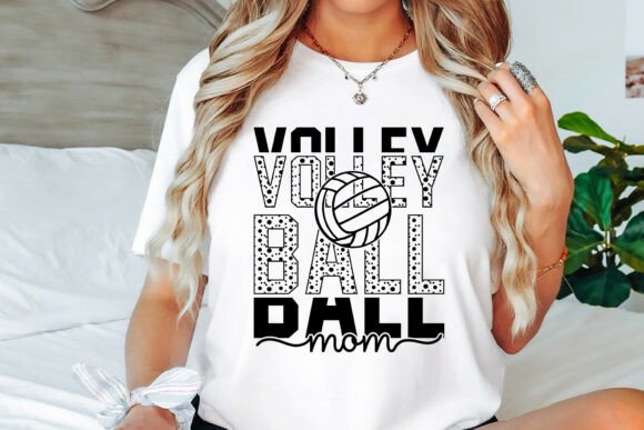 Volleyball Mom SVG PNG, Volleyball